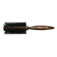 ISINIS - Brosse à cheveux de brushing, en bois, 100% poils de sanglier